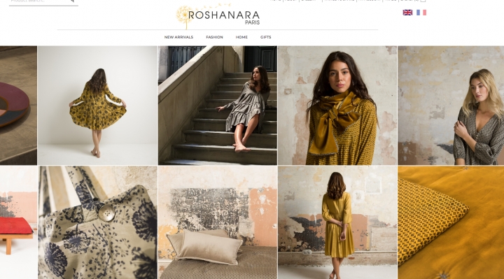 Roshanara Paris Fashion website and online shop